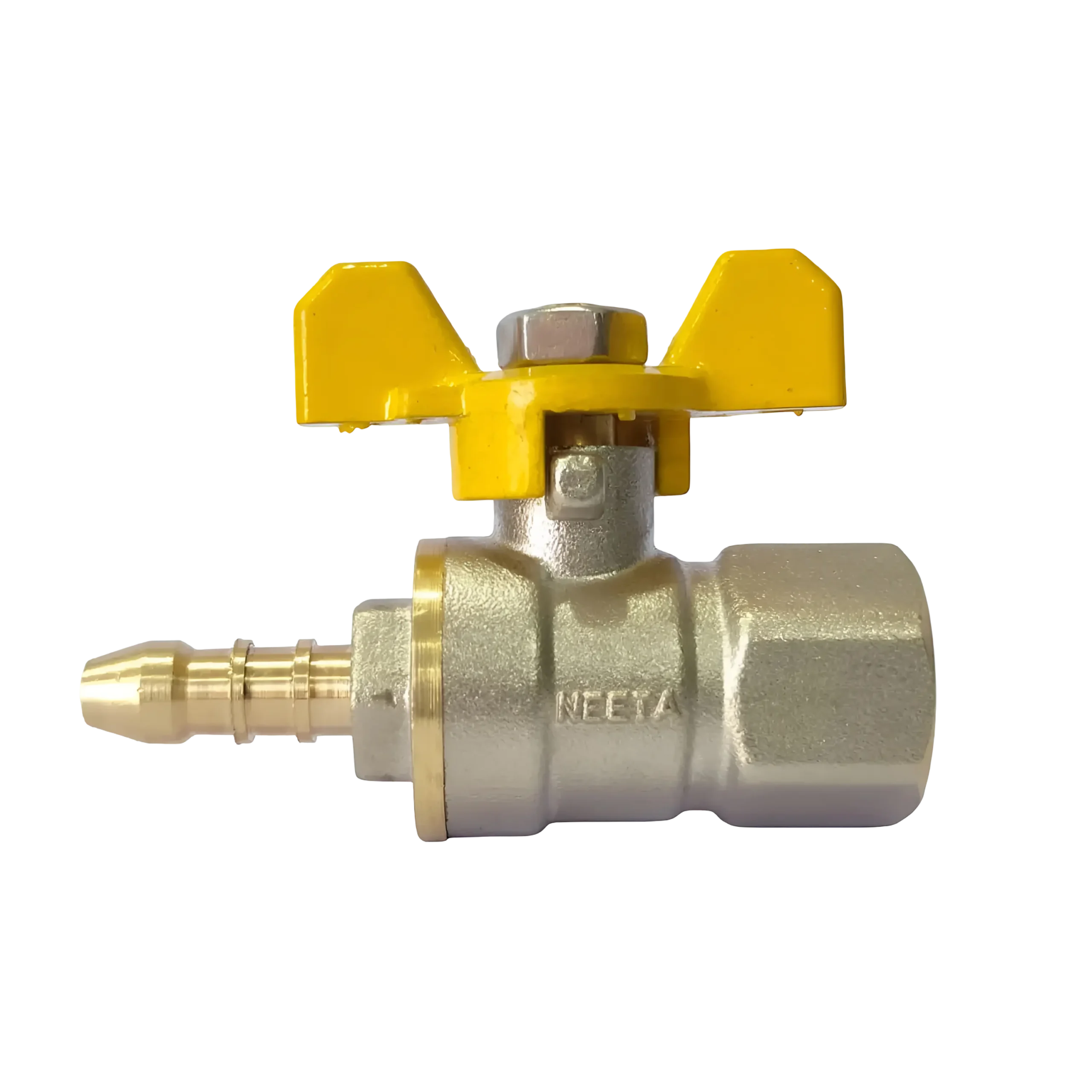 Brass nozzle gas cock